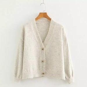 Cozy Cream Women's Cardigan